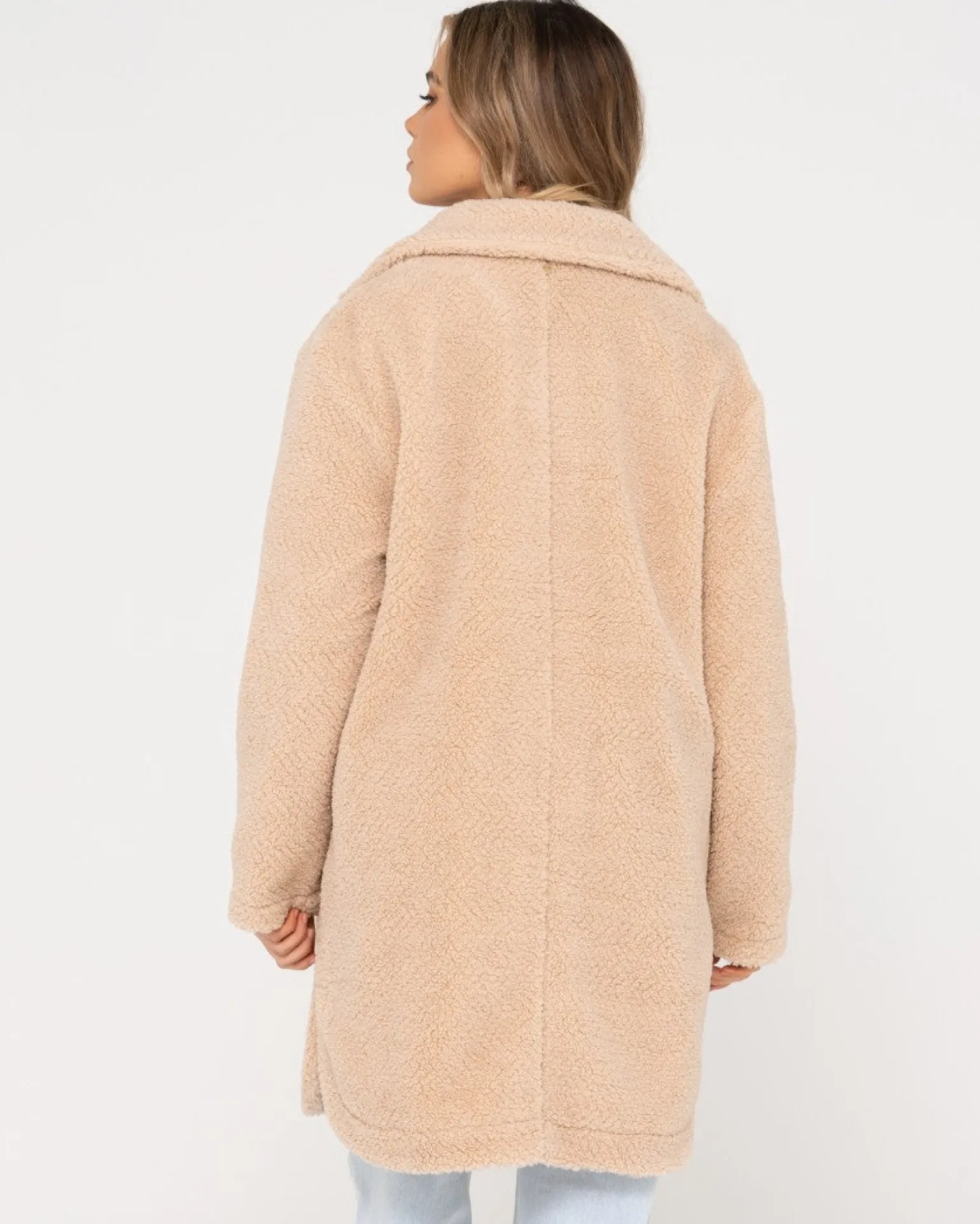Abrigo Sherpa Largo Y Holgado Penelope>Rusty Store