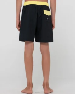 Boardshort Elastico Dynamite Para Niños>Rusty Best