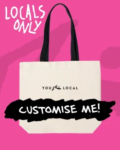 Bolsa De Mano Impresa Personalizada Solo Para Locales>Rusty Cheap