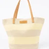 Bolso De Playa De Paja A Rayas Hailey>Rusty Shop