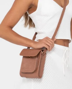 Bolso Lateral Texturizado Sobre El Hombro Mila>Rusty New