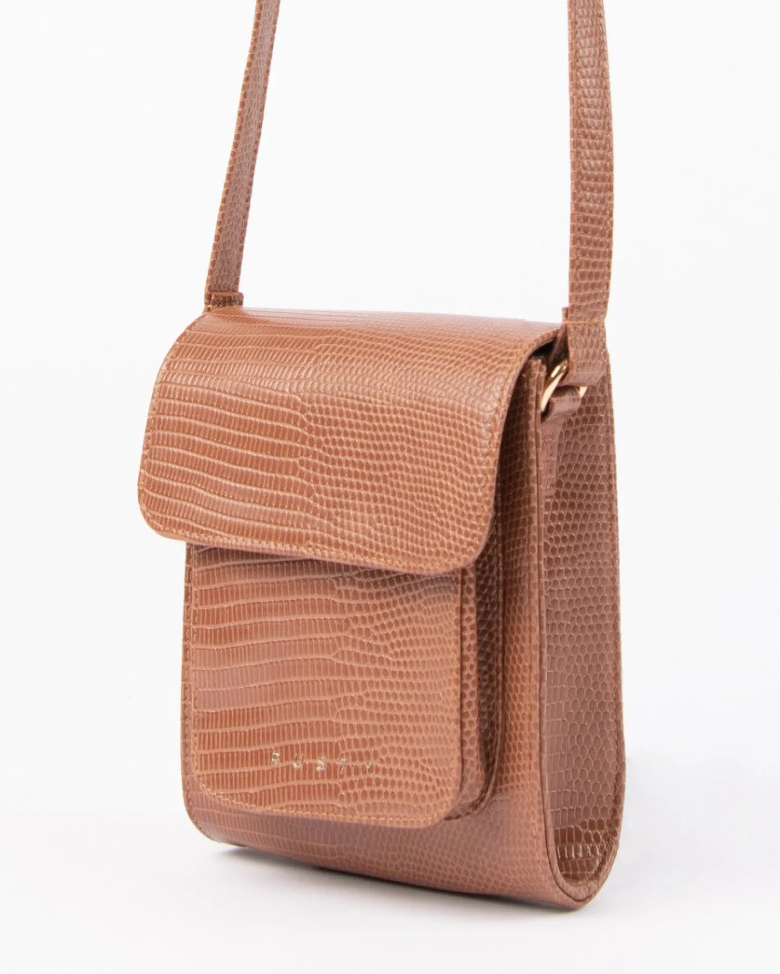 Bolso Lateral Texturizado Sobre El Hombro Mila>Rusty New