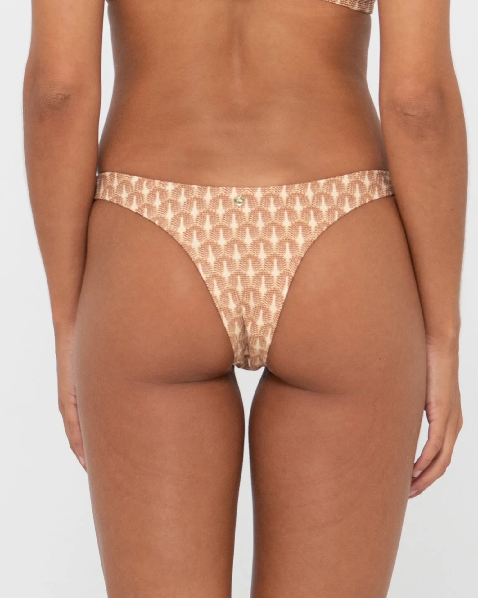 Braguita De Bikini Brasilena Estampada Panama>Rusty Cheap