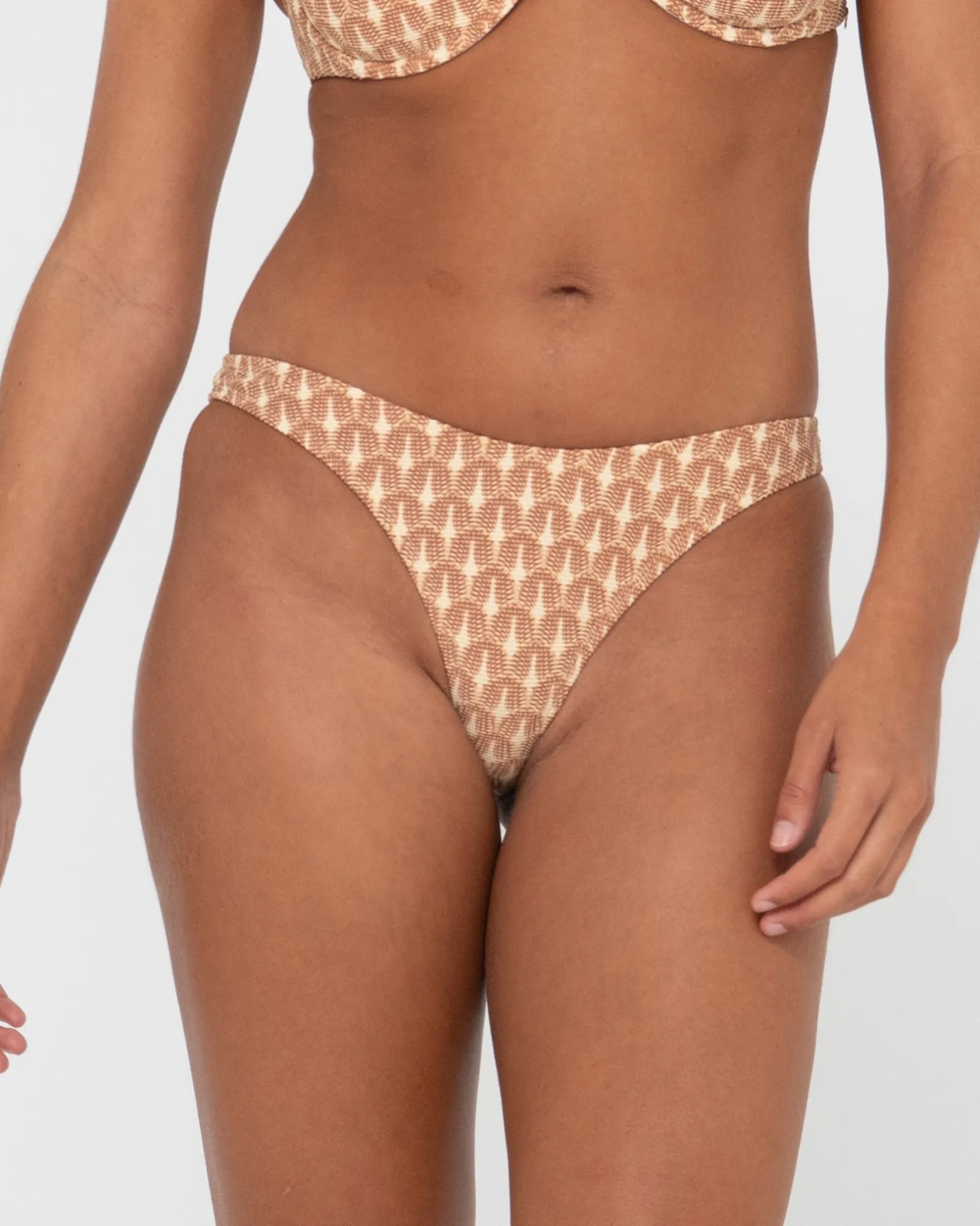 Braguita De Bikini Brasilena Estampada Panama>Rusty Discount