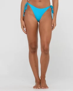 Braguita De Bikini Midi Con Lazos Laterales Texturizados De Sandalo>Rusty Online