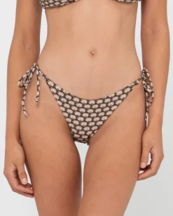 Braguita De Bikini Midi Con Lazos Laterales Y Estampado De Conchas Sorrento>Rusty Sale