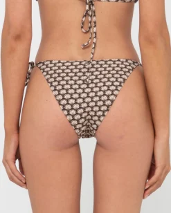 Braguita De Bikini Midi Con Lazos Laterales Y Estampado De Conchas Sorrento>Rusty Sale