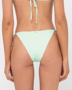 Braguita De Bikini Midi Con Lazos Laterales Texturizados De Sandalo>Rusty Hot