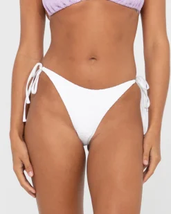 Braguita De Bikini Midi Con Lazos Laterales Texturizados De Sandalo>Rusty New