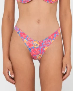 Braguitas De Bikini Midi Con Estampado Rio Hibiscus>Rusty Store