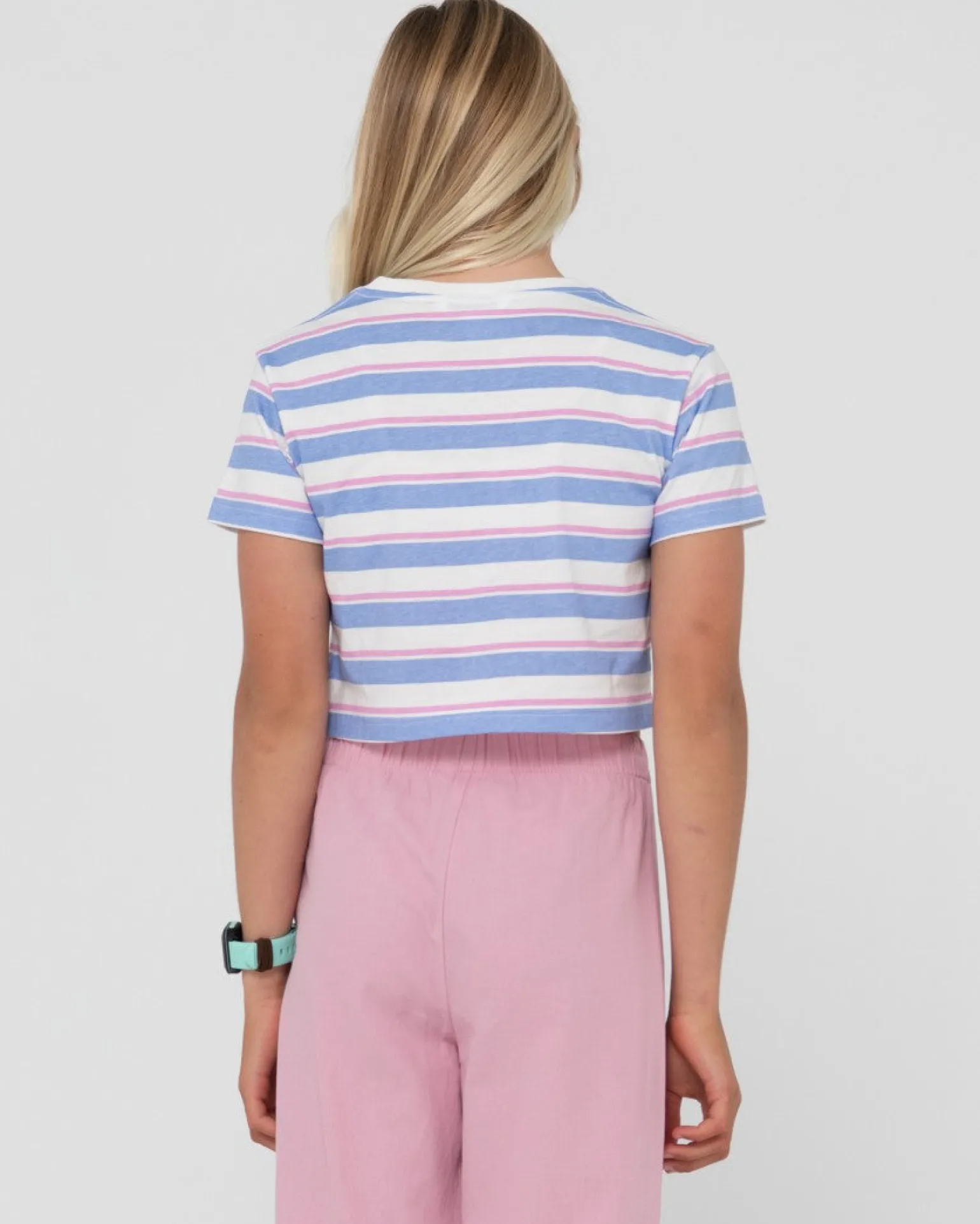 Camila Camiseta Corta A Rayas Para Ninas>Rusty Cheap