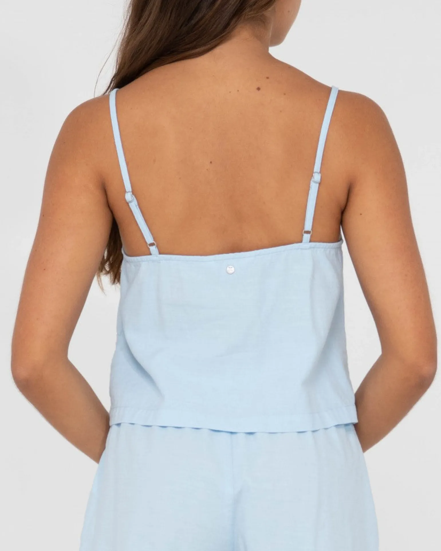 Cami Lencero Con Cuello En V De Agua Dulce>Rusty Shop