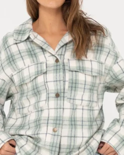 Camisa A Cuadros Extragrande Con Tallo><noscript><img width=