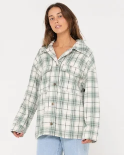 Camisa A Cuadros Extragrande Con Tallo><noscript><img width=