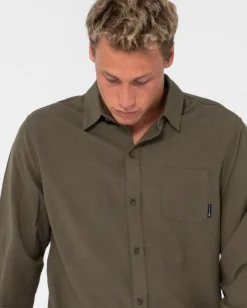 Camisa De Lino De Manga Larga Overtone><noscript><img width=