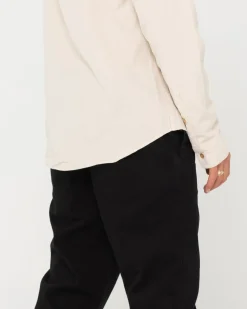 Camisa De Lino De Manga Larga Overtone><noscript><img width=