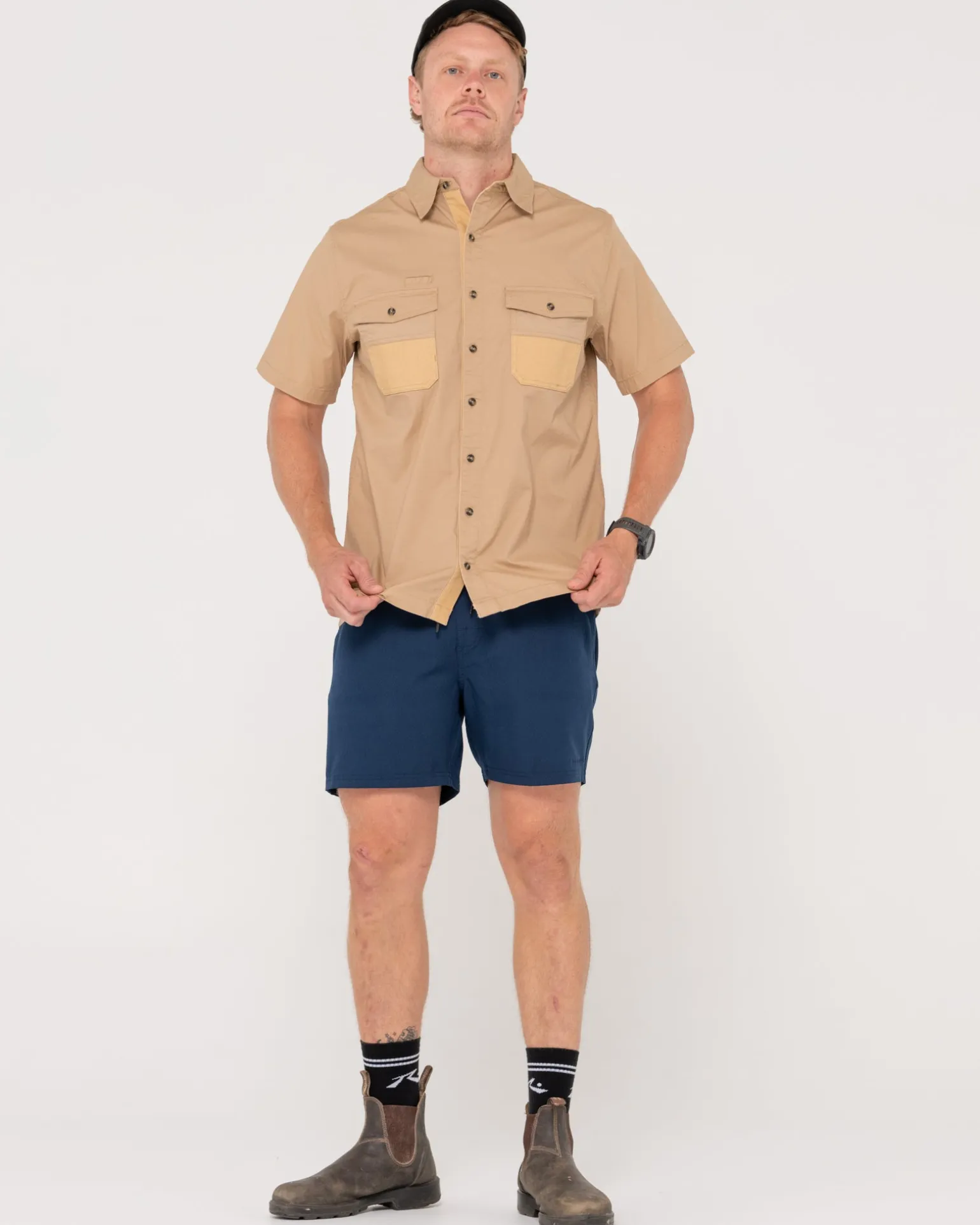 Camisa De Manga Corta Grindstone Easy Fit>Rusty Best Sale