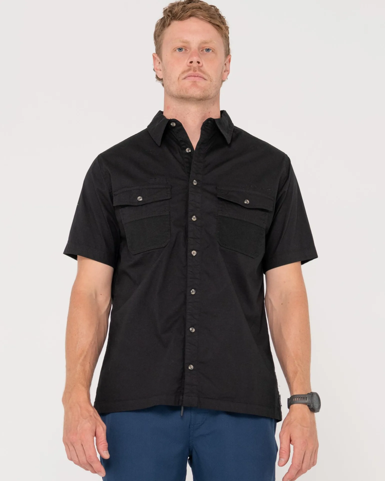 Camisa De Manga Corta Grindstone Easy Fit>Rusty Clearance