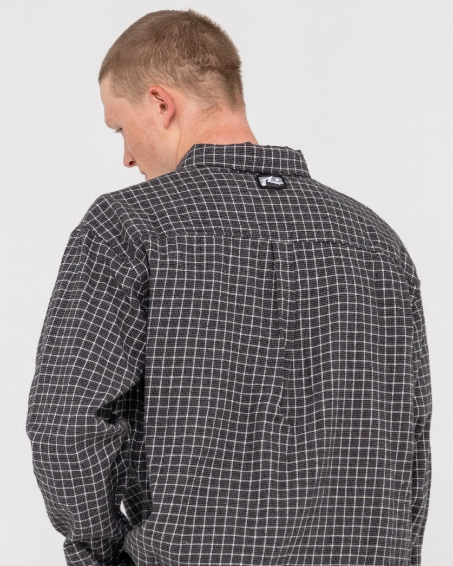 Camisa De Manga Larga A Cuadros Relajados De Datsun>Rusty Sale