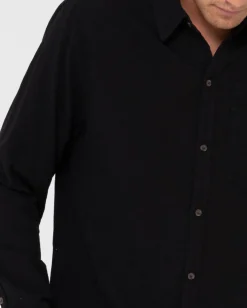 Camisa De Manga Larga De Lino Yuma><noscript><img width=