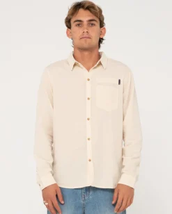 Camisa De Manga Larga De Lino Yuma>Rusty Store