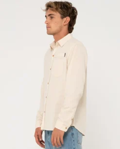 Camisa De Manga Larga De Lino Yuma><noscript><img width=