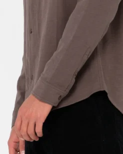 Camisa De Manga Larga De Lino Yuma><noscript><img width=