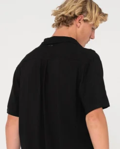 Camisa De Rayon De Manga Corta Razor Blade><noscript><img width=