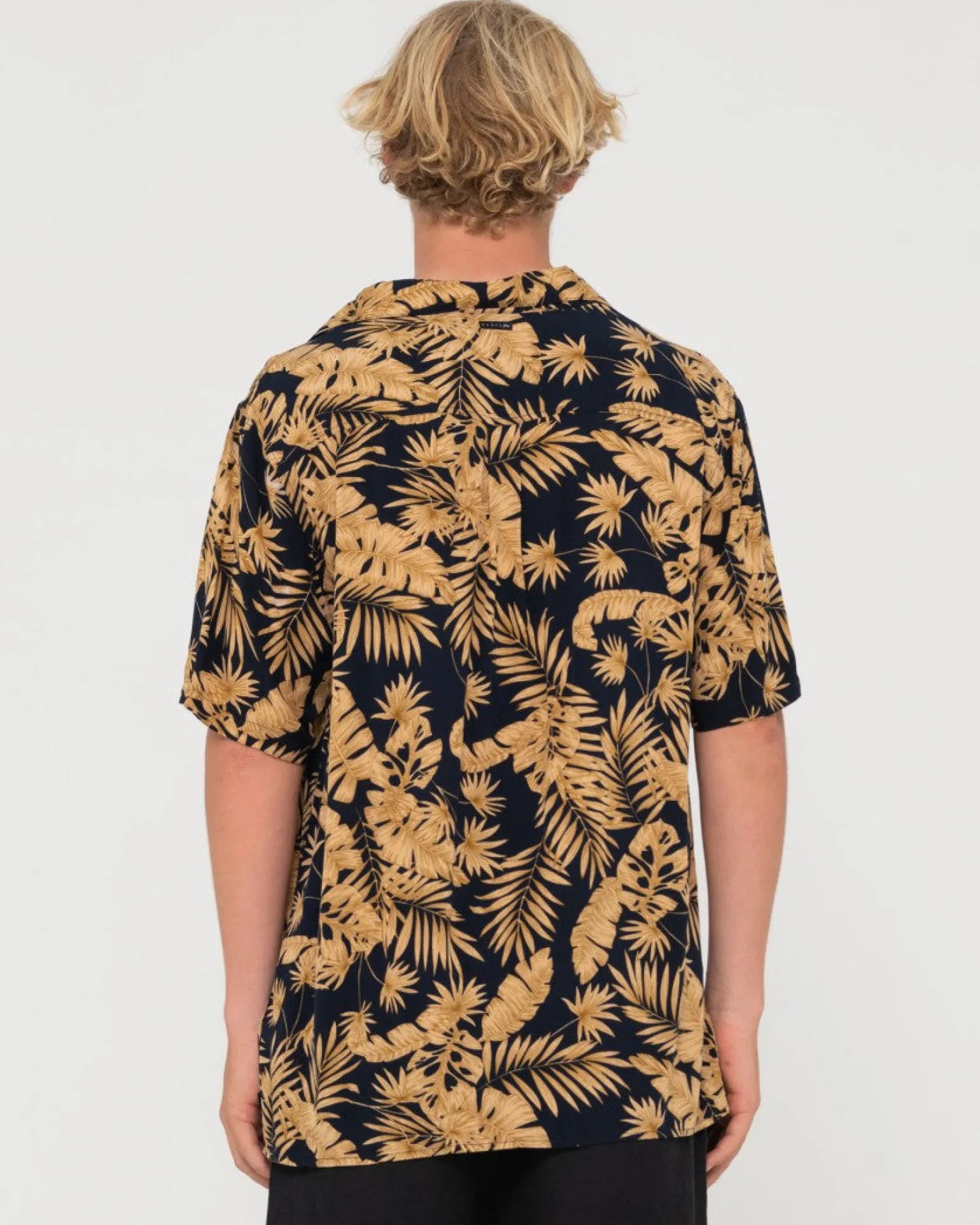 Camisa Estampada De Manga Corta Night Swim>Rusty Clearance