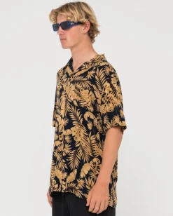 Camisa Estampada De Manga Corta Night Swim><noscript><img width=