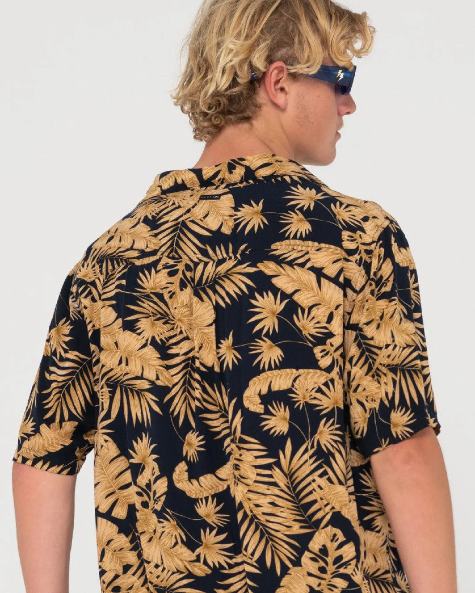 Camisa Estampada De Manga Corta Night Swim>Rusty Clearance