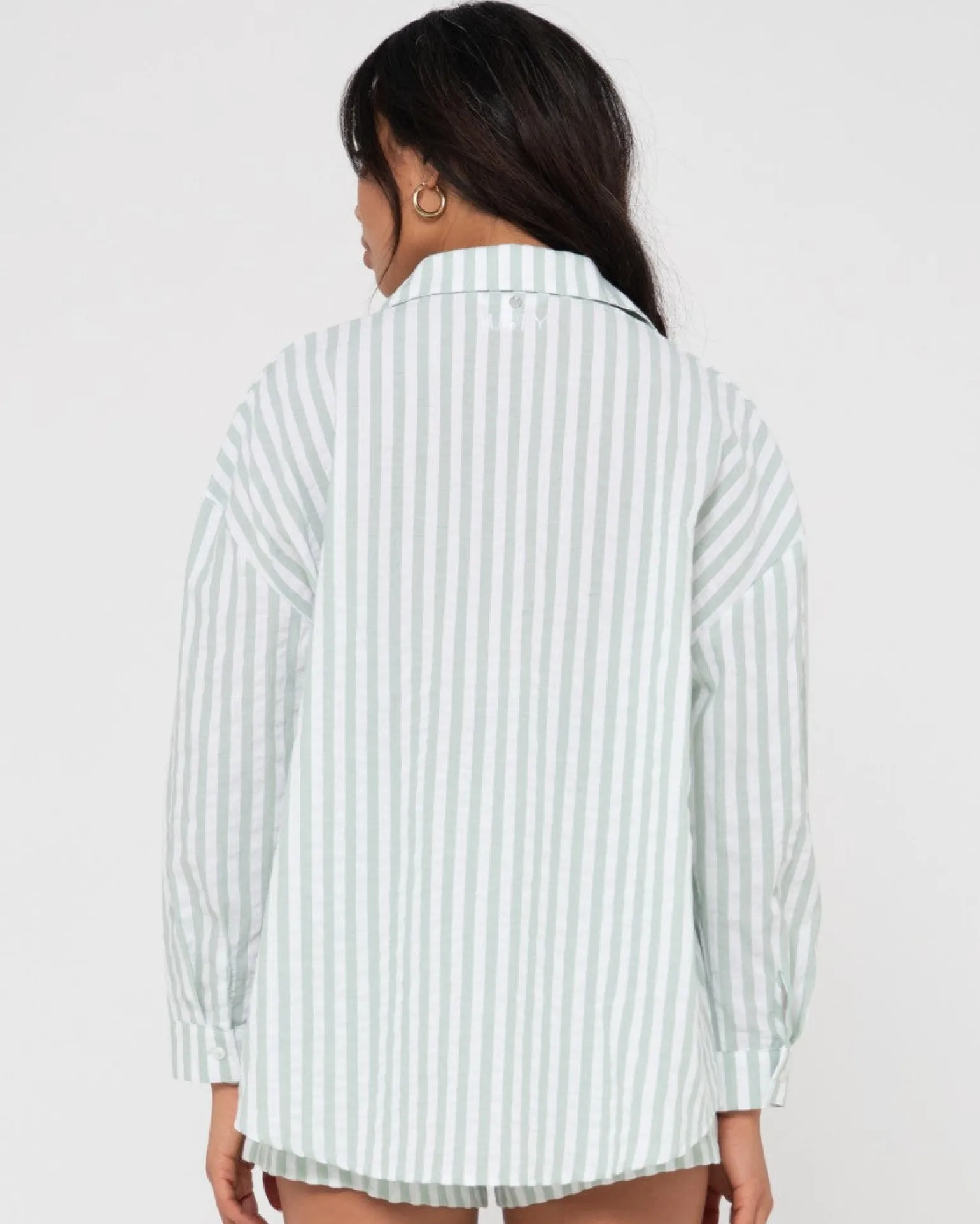 Camisa Extragrande A Rayas Mackenzie>Rusty Outlet