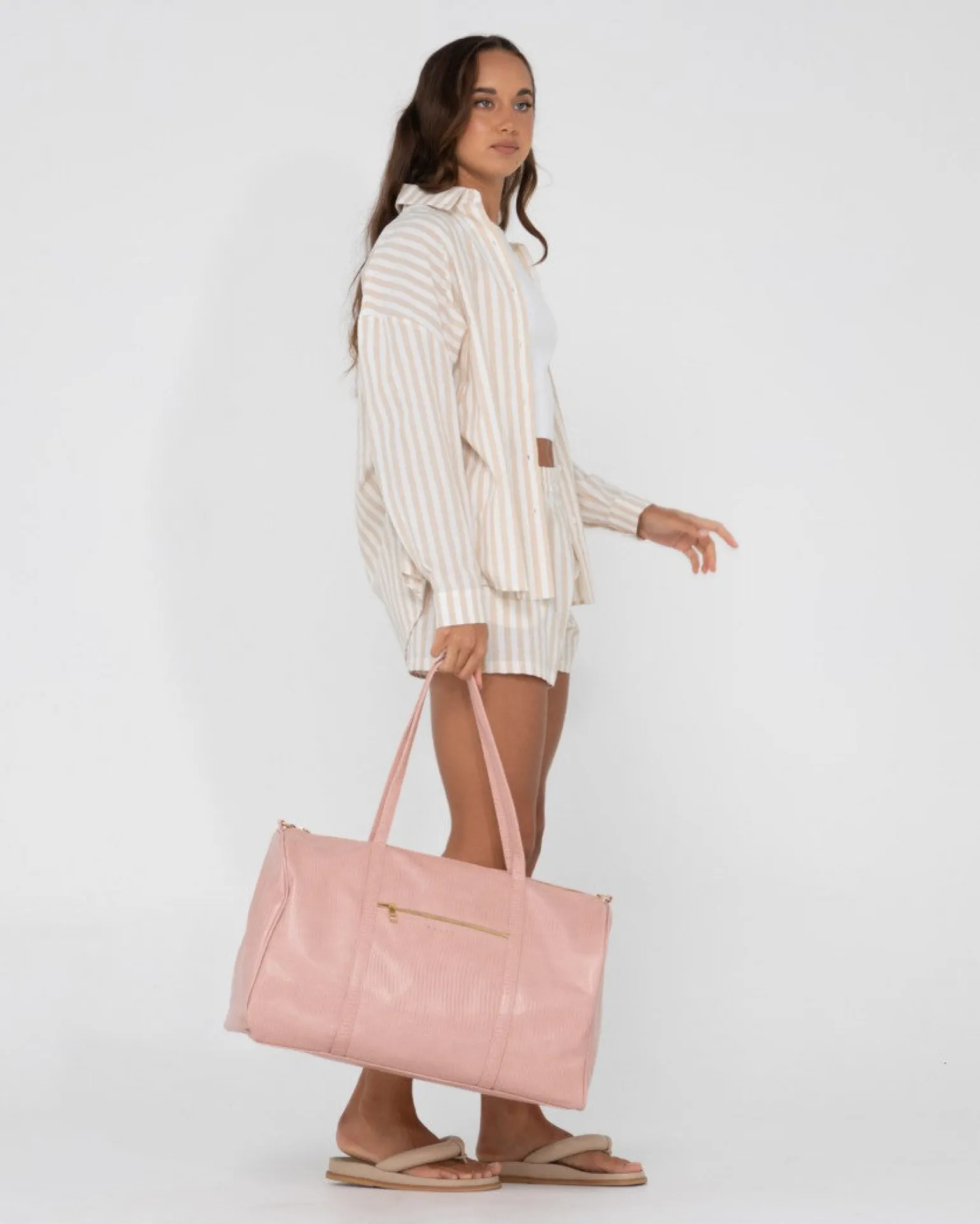 Camisa Extragrande A Rayas Mackenzie>Rusty Cheap