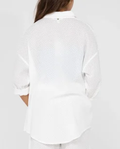 Camisa Extragrande De Manga Larga Isabelle><noscript><img width=