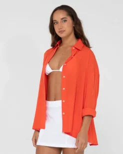 Camisa Extragrande De Manga Larga Porter><noscript><img width=