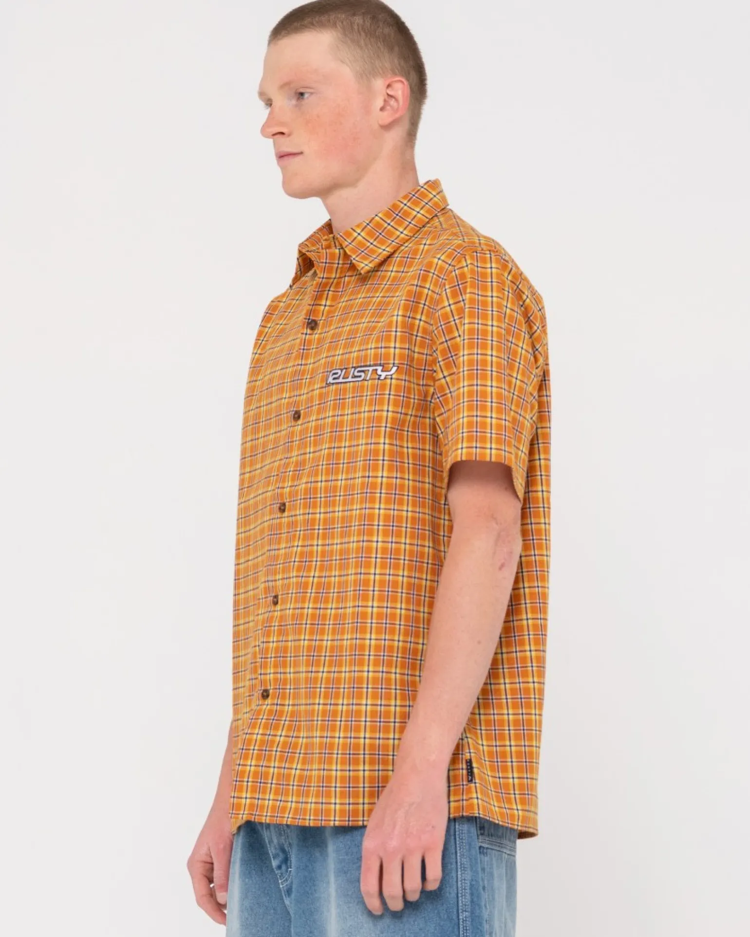 Camisa Holgada A Cuadros Datsun 2K>Rusty Cheap