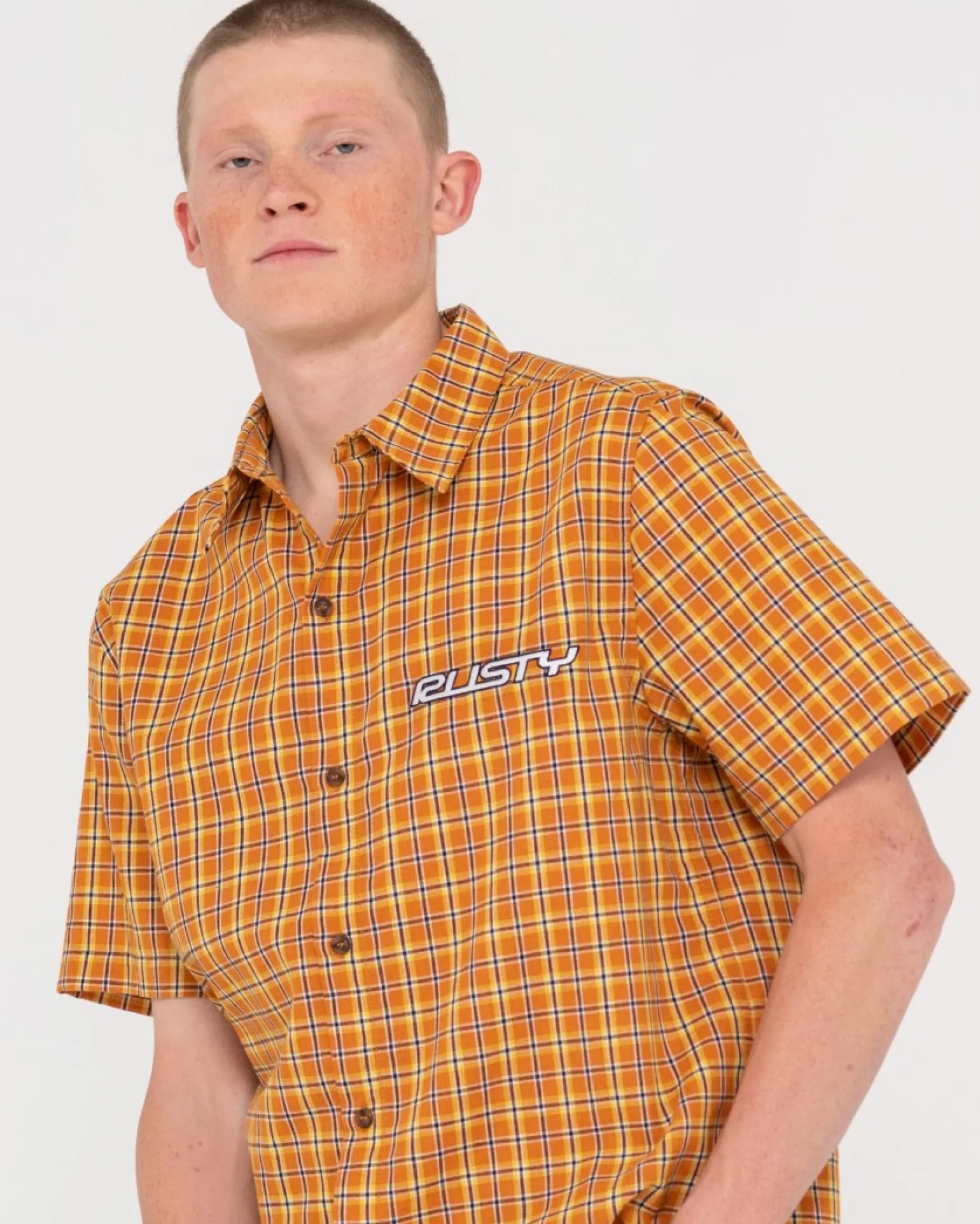 Camisa Holgada A Cuadros Datsun 2K>Rusty Cheap