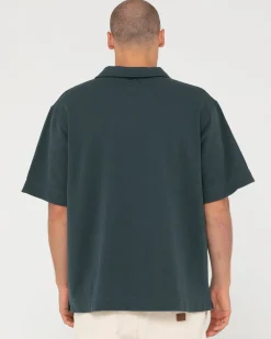 Camisa Manga Corta Boxy Badman>Rusty Outlet