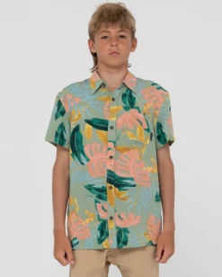 Camisa Manga Corta Pastel Paradise Nino>Rusty Online