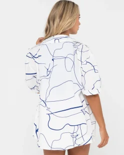 Camisa Manga Corta Pinceladas><noscript><img width=