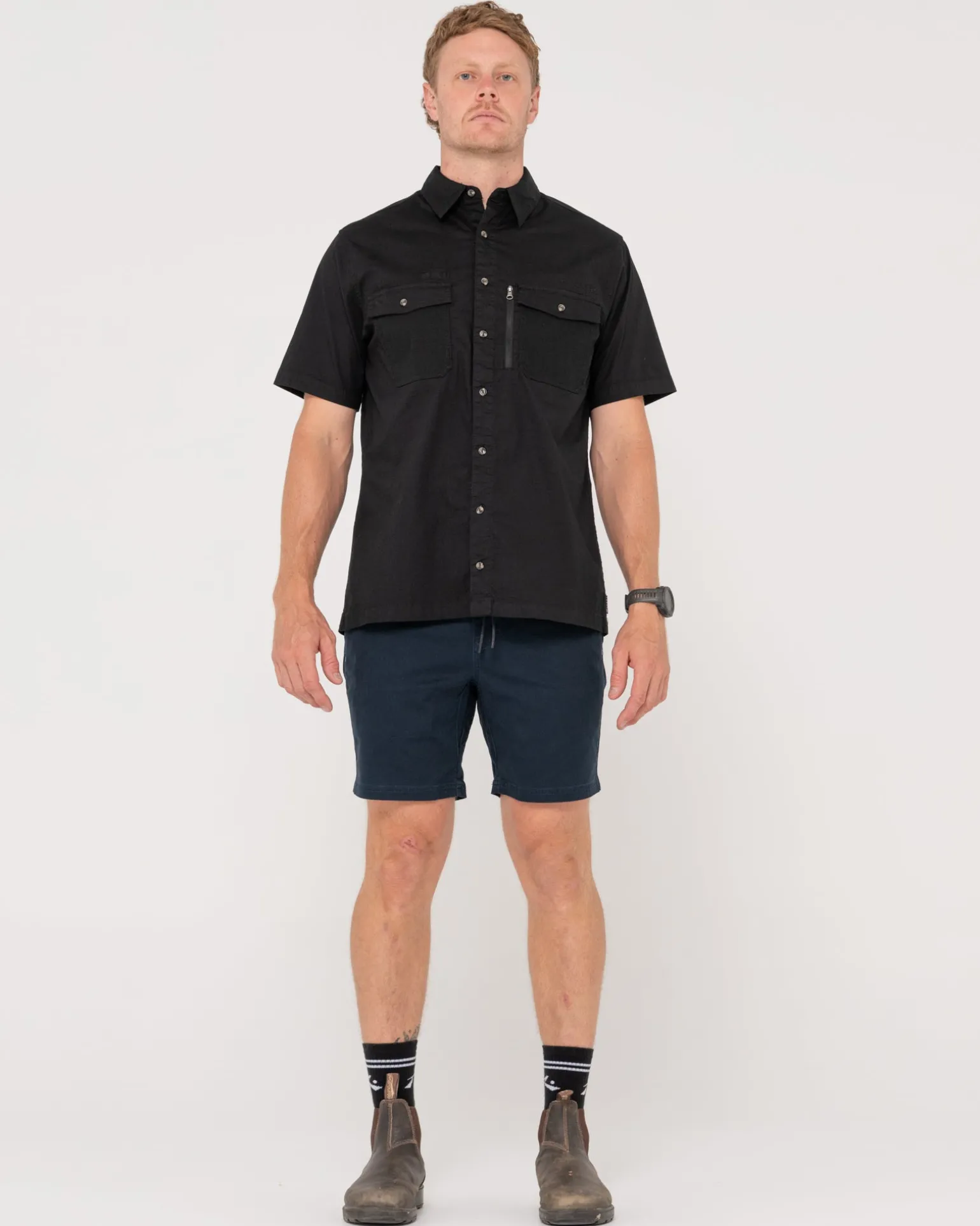 Camisa Manga Corta Presion>Rusty Fashion