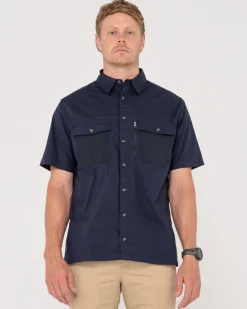 Camisa Manga Corta Presion>Rusty Hot