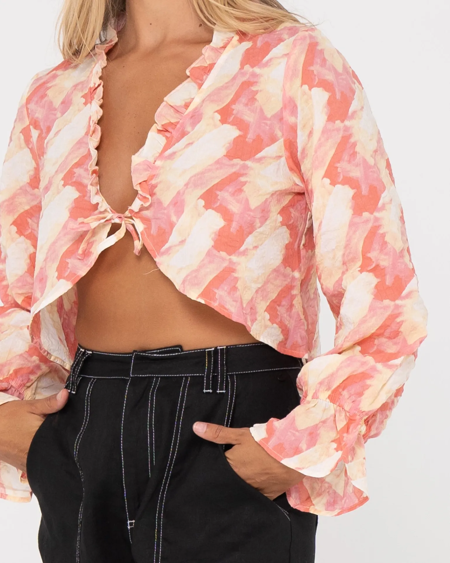 Camisa Manga Larga Cosmos>Rusty Best Sale