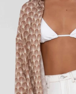 Camisa Oversize De Manga Larga Con Estampado Panama><noscript><img width=