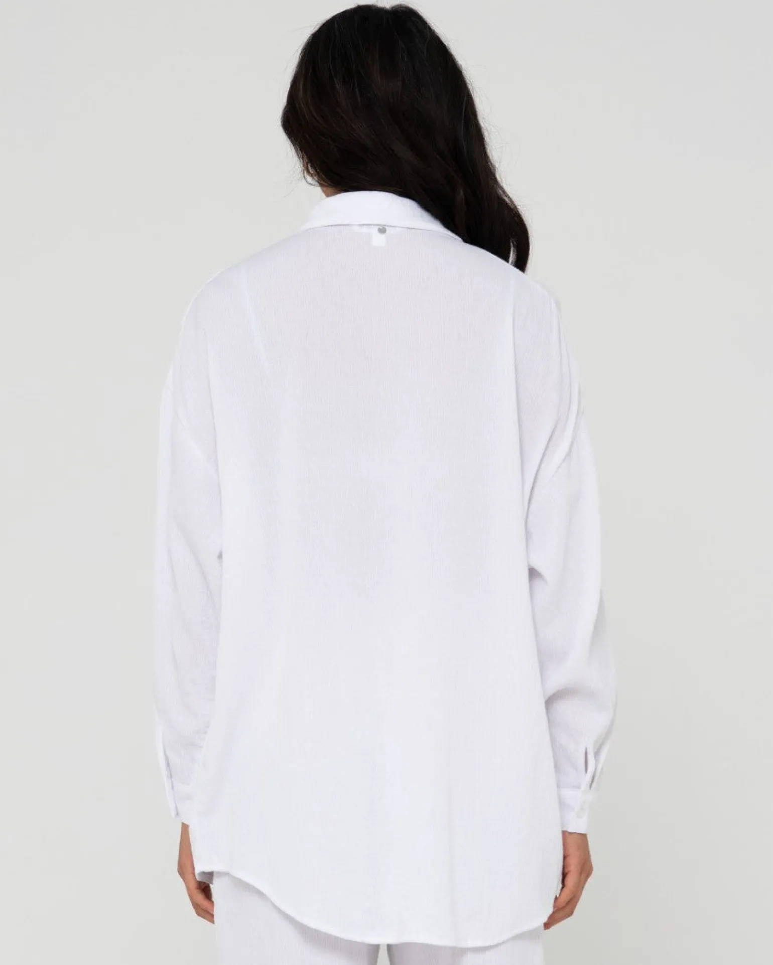 Camisa Oversize De Manga Larga Vahala>Rusty Best