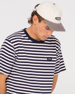 Camiseta A Rayas De Manga Corta Blazewater><noscript><img width=