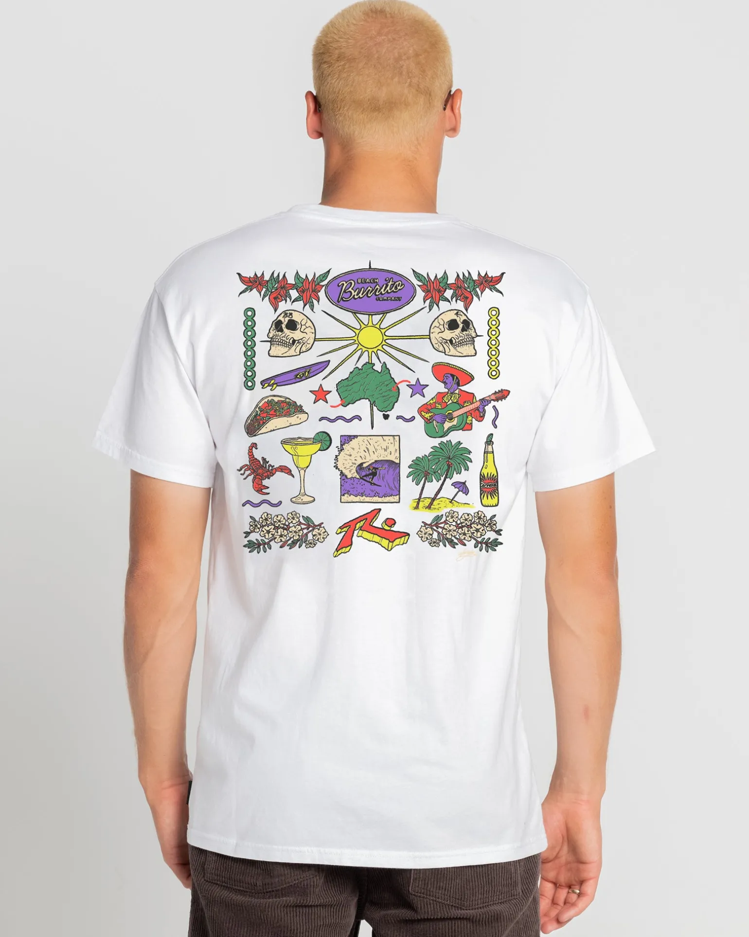 Camiseta Beach Burrito X>Rusty Online