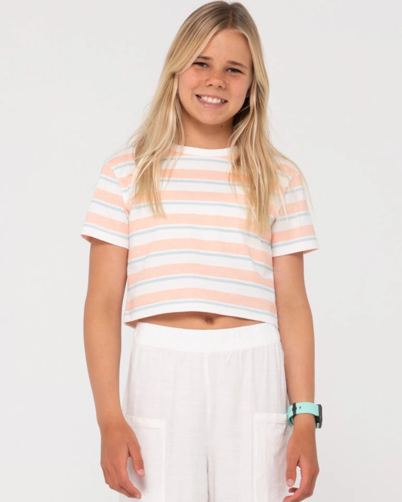 Camiseta Camila Stripe Ninas>Rusty Online