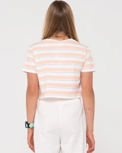 Camiseta Camila Stripe Ninas>Rusty Online