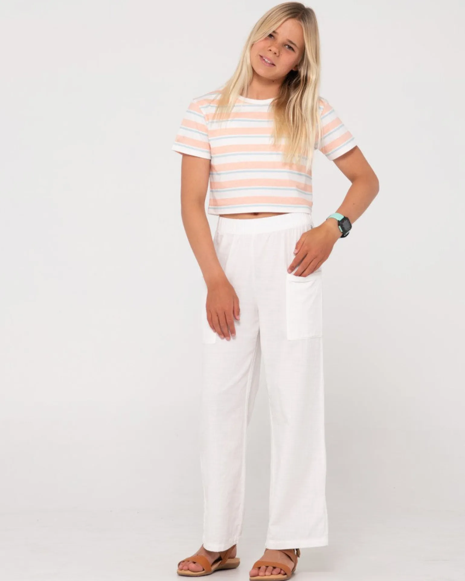 Camiseta Camila Stripe Ninas>Rusty Online